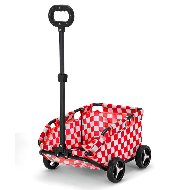 Luxury Foldable Pet Stroller – Portable Outdoor Pram for Dogs & Cats