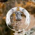 Custom Memorial Pet Circle Acrylic Ornament