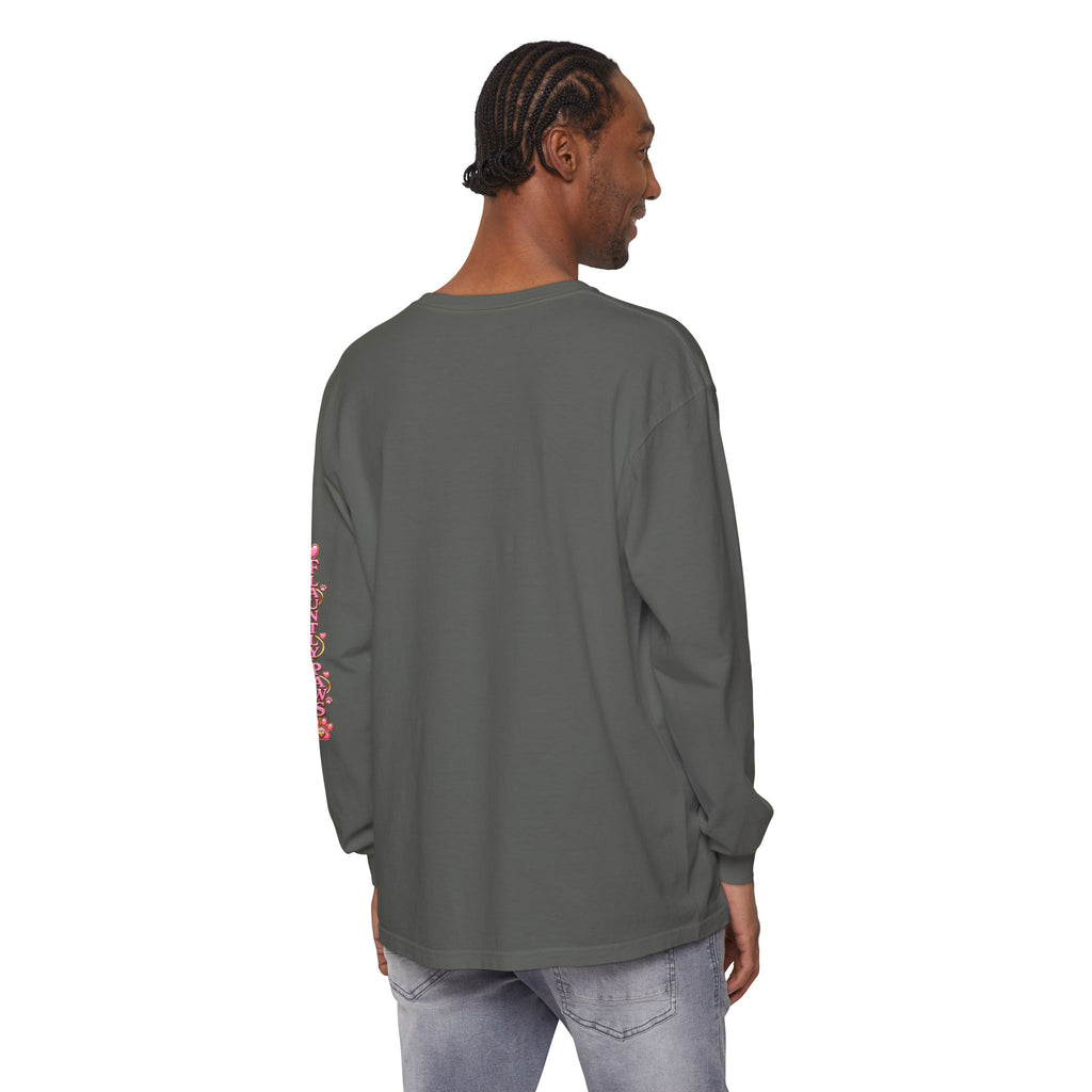 Garment-Dyed Long Sleeve Tee | Flauntly Paws