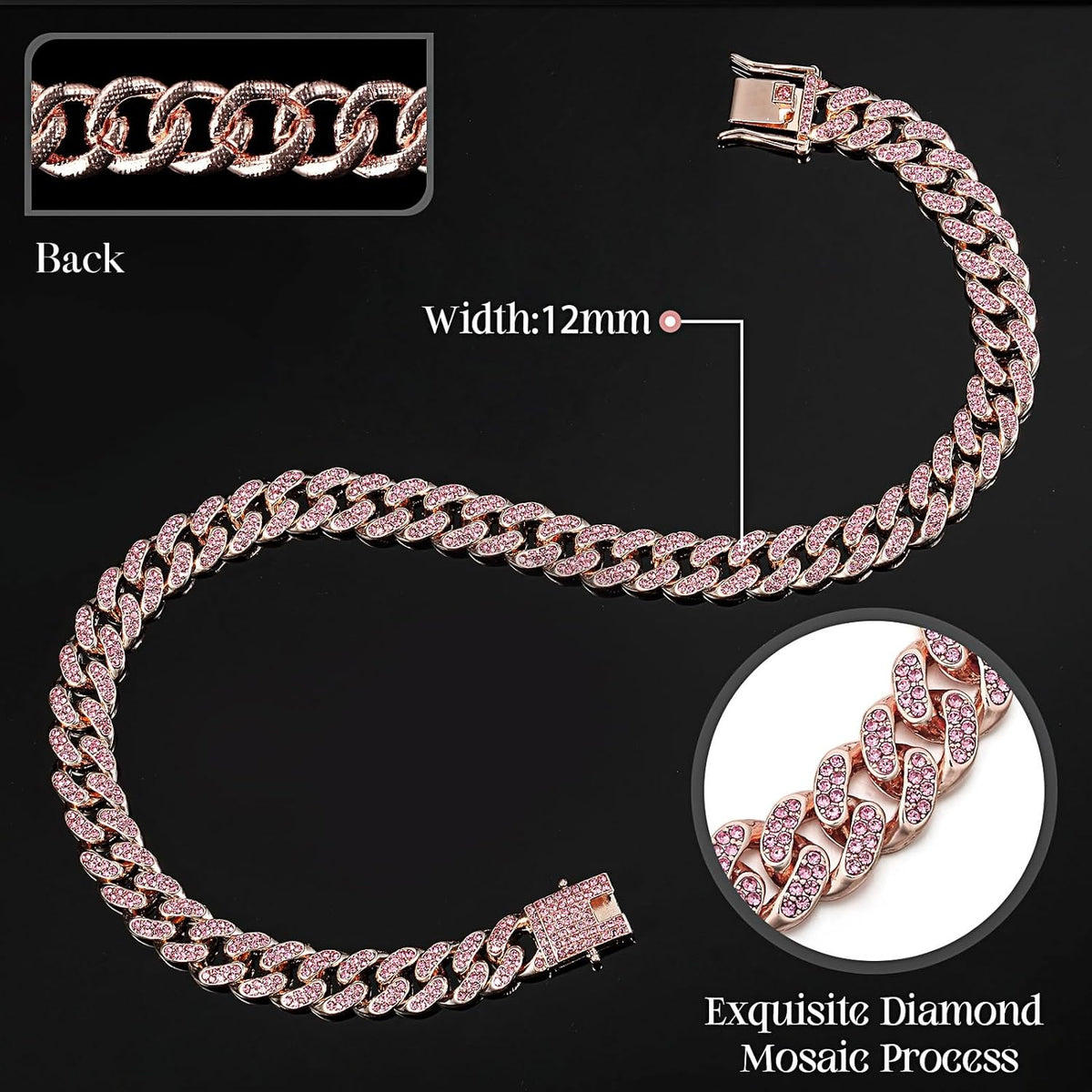 The Cuban Crystal Chain Collar