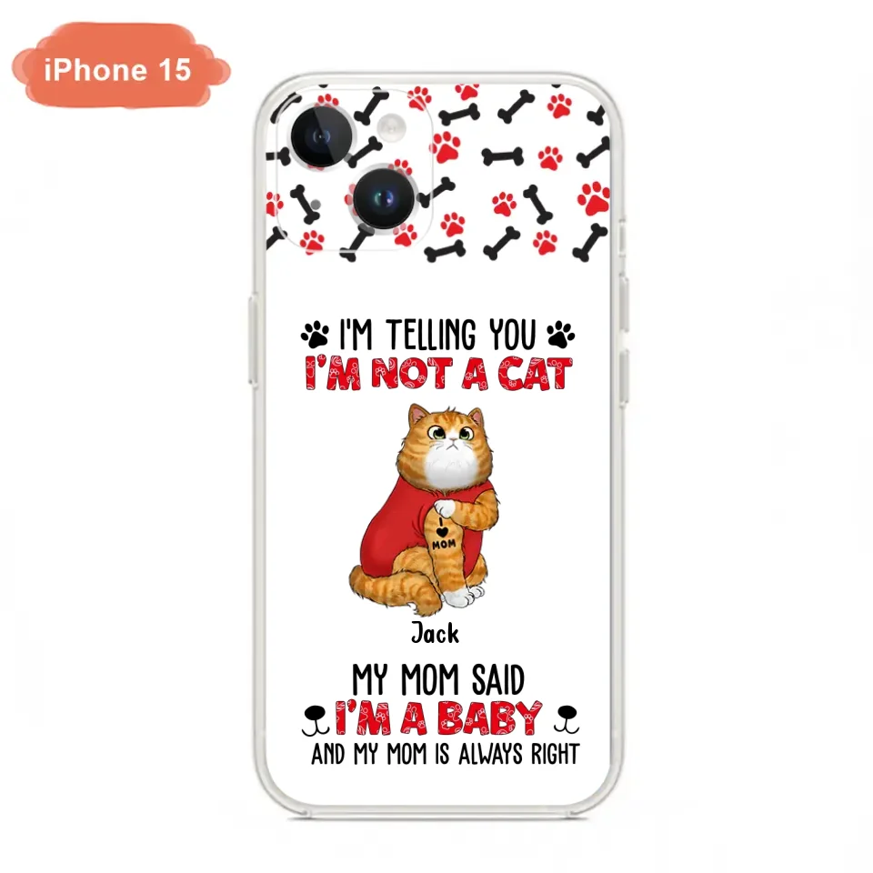 Personalized Pet Phone Case (Up to 4 Pets)