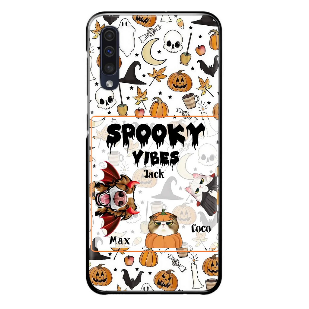 Custom Halloween Pet Phone Case | Up to 3 Pets | iPhone & Samsung