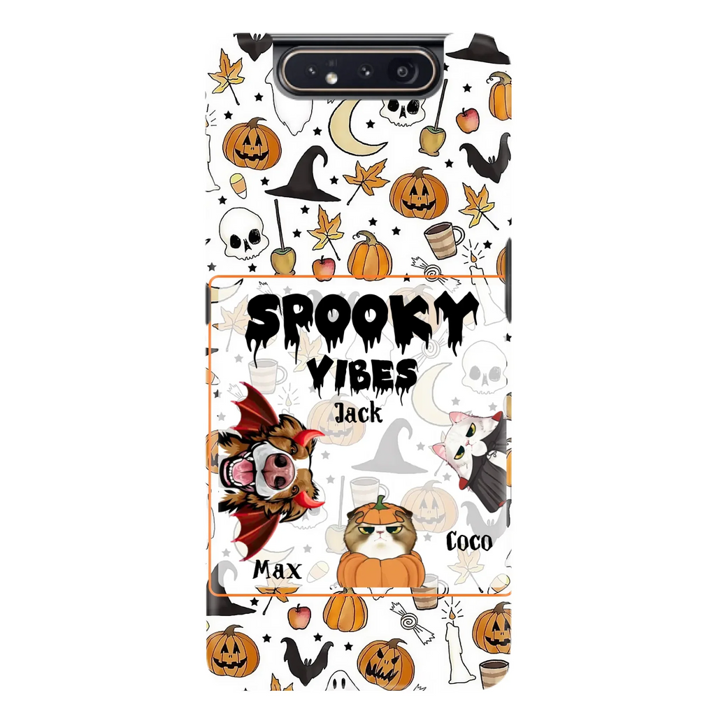 Custom Halloween Pet Phone Case | Up to 3 Pets | iPhone & Samsung