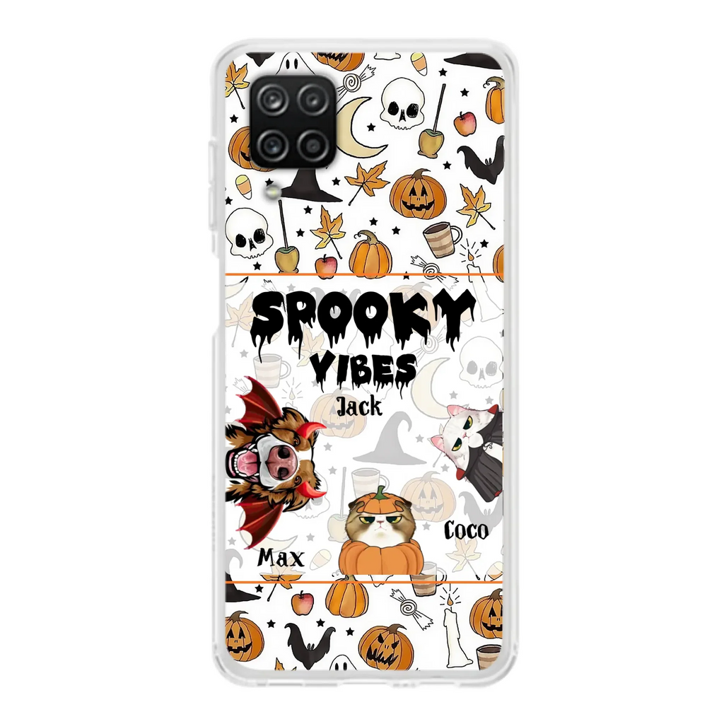 Custom Halloween Pet Phone Case | Up to 3 Pets | iPhone & Samsung