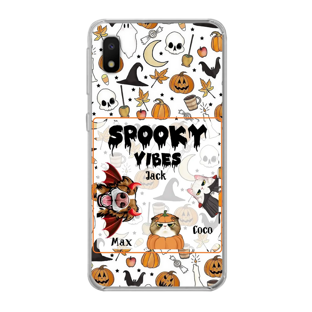 Custom Halloween Pet Phone Case | Up to 3 Pets | iPhone & Samsung