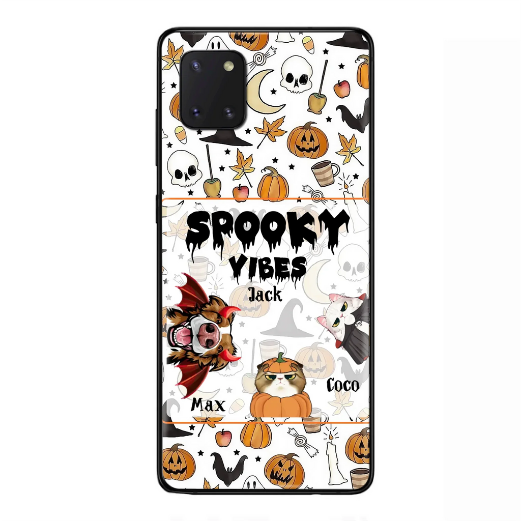 Custom Halloween Pet Phone Case | Up to 3 Pets | iPhone & Samsung