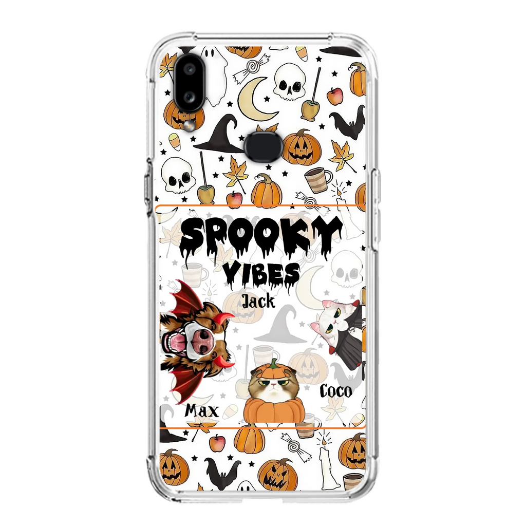 Custom Halloween Pet Phone Case | Up to 3 Pets | iPhone & Samsung