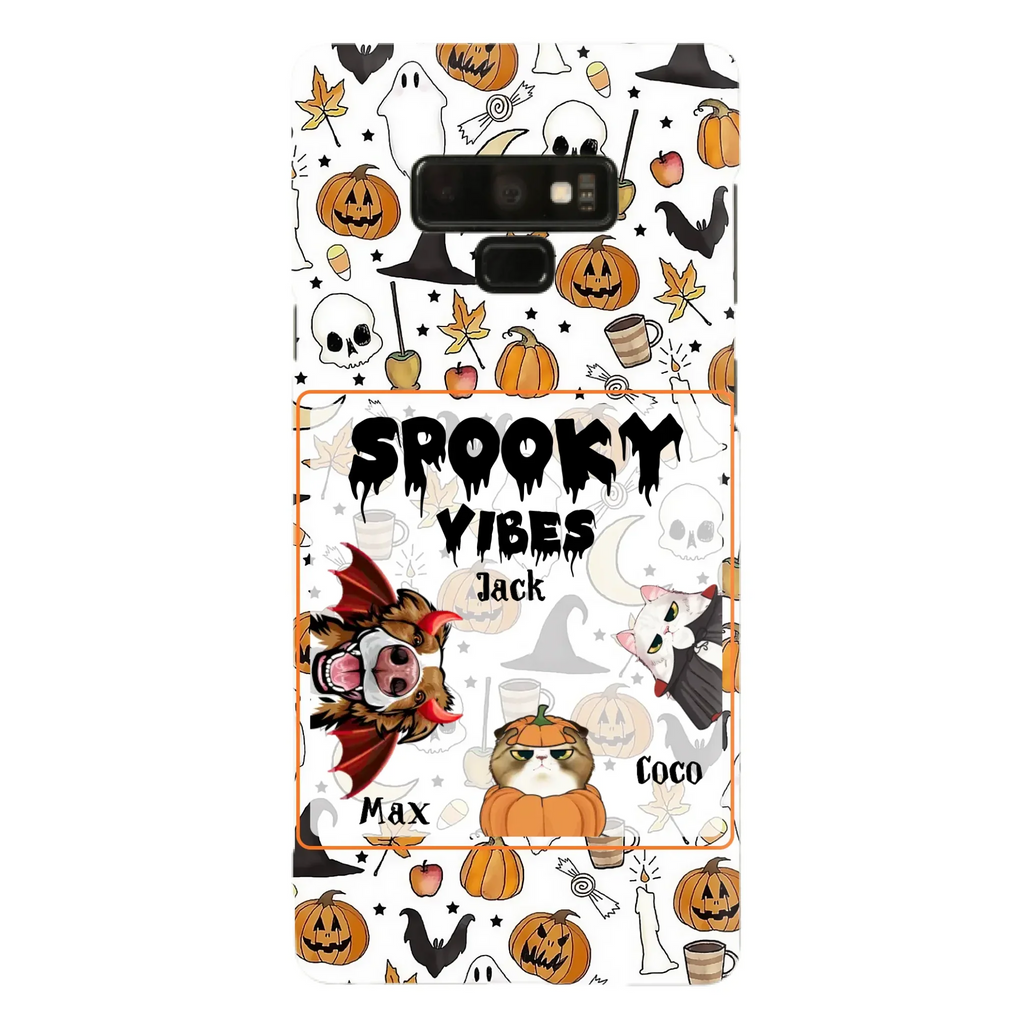 Custom Halloween Pet Phone Case | Up to 3 Pets | iPhone & Samsung