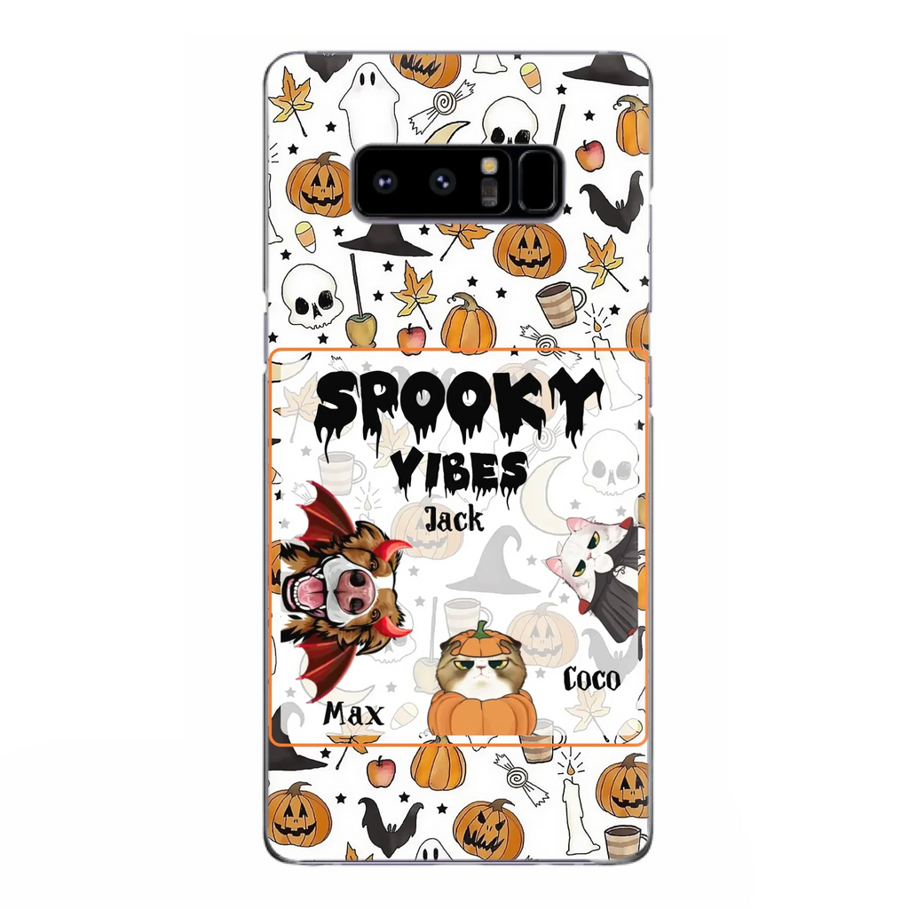 Custom Halloween Pet Phone Case | Up to 3 Pets | iPhone & Samsung