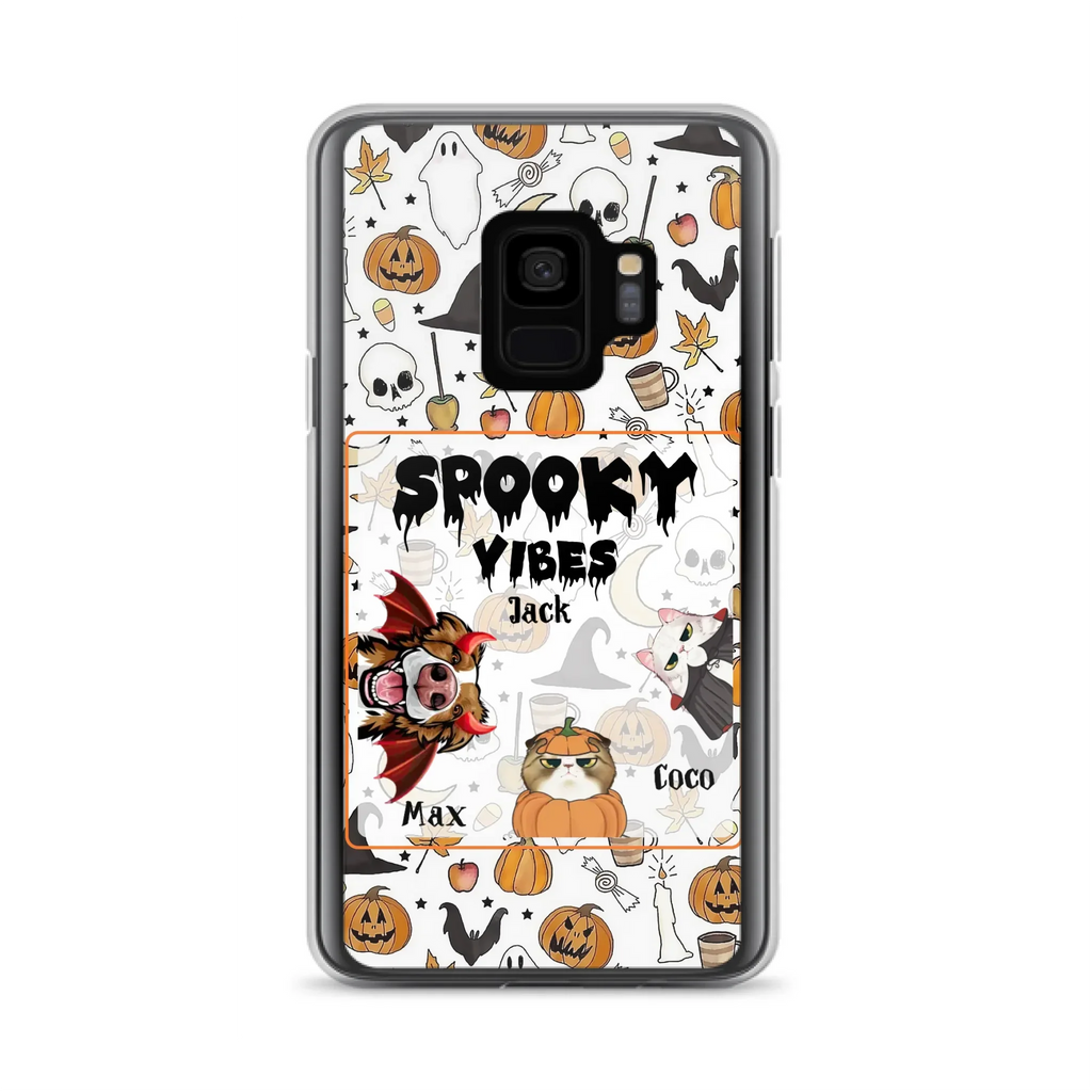 Custom Halloween Pet Phone Case | Up to 3 Pets | iPhone & Samsung