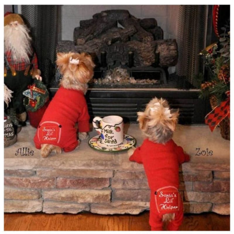 Santa’s Lil Helper Pet Pajamas