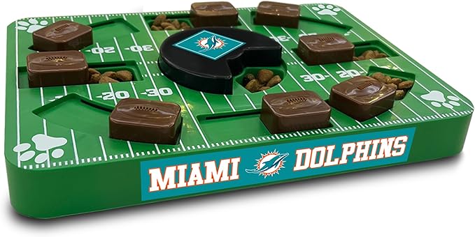 Miami Dolphins NFL Puzzle Treat Toy