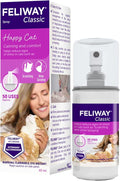 FELIWAY Classic Cat Calming Spray (60ml) — #1 Vet-Recommended Pheromone Spray for Travel & Home