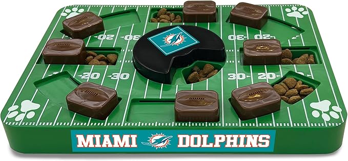 Miami Dolphins NFL Puzzle Treat Toy