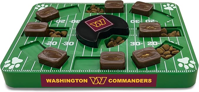 Flauntly Paws NFL Washington Commanders Puzzle Treat Toy