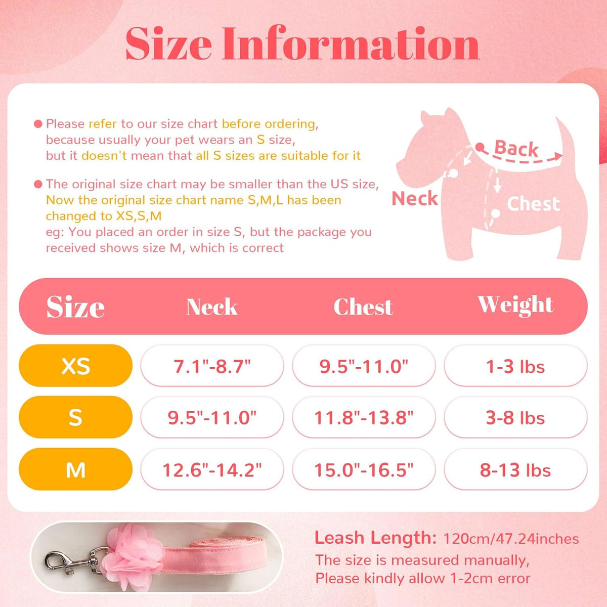 The Petal Bloom Harness & Leash Set