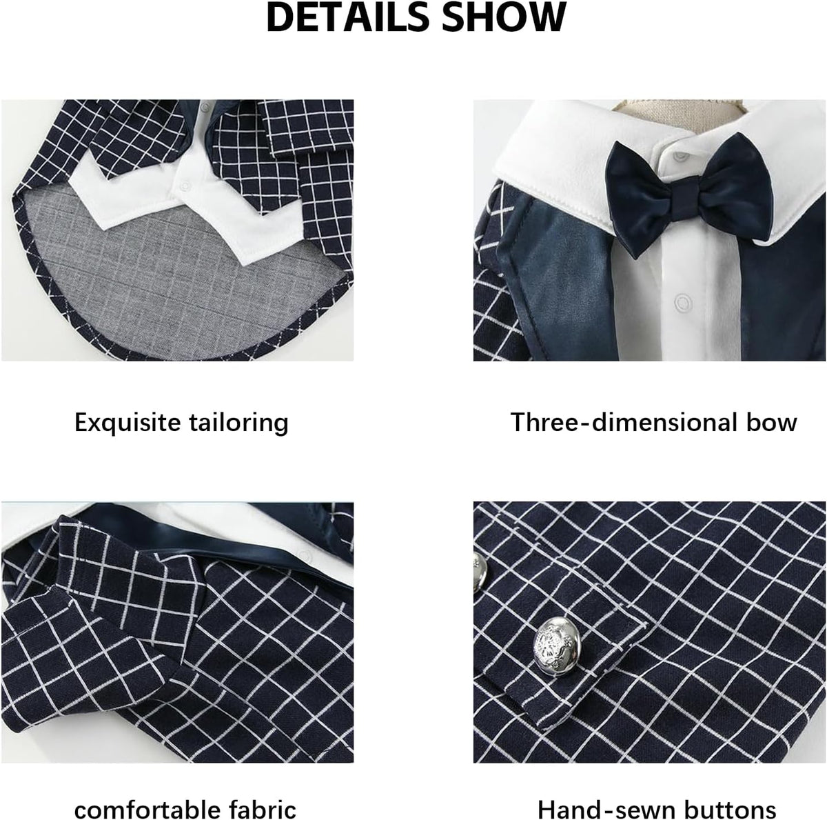 The Highland Plaid Tuxedo Set