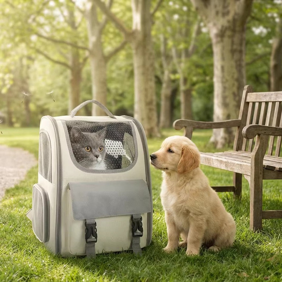 Transparent Outdoor Pet Carrier Backpack
