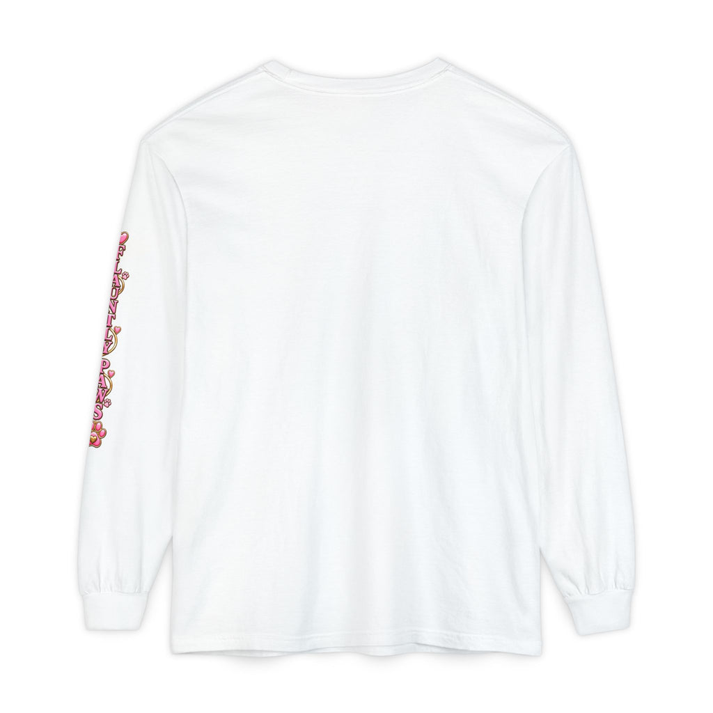 Garment-Dyed Long Sleeve Tee | Flauntly Paws
