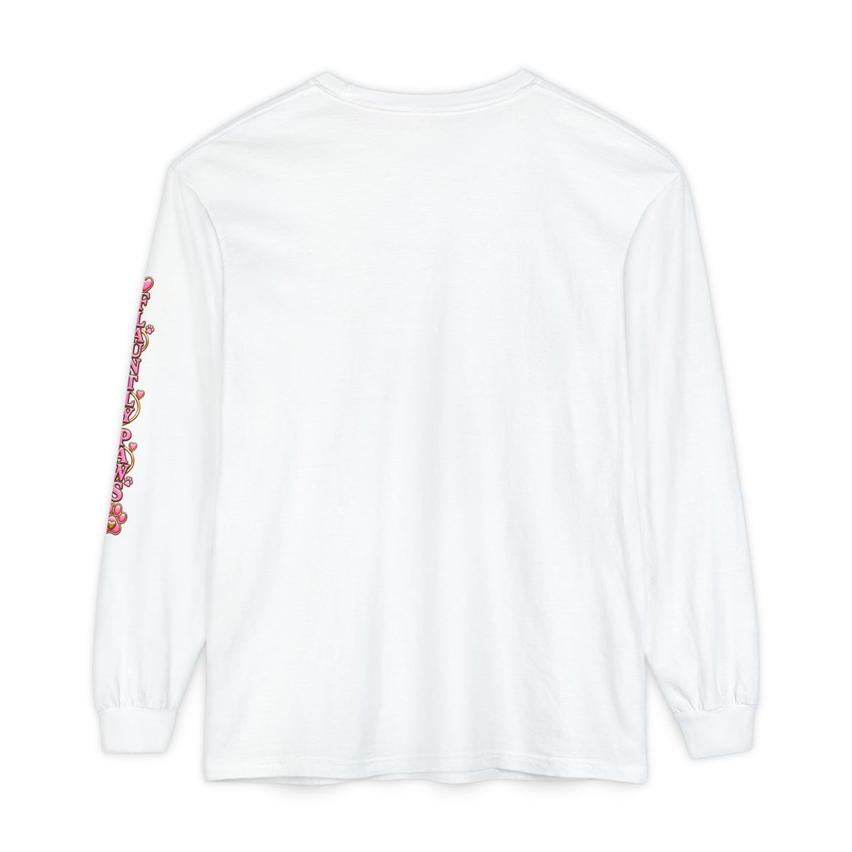 Garment-Dyed Long Sleeve Tee | Flauntly Paws