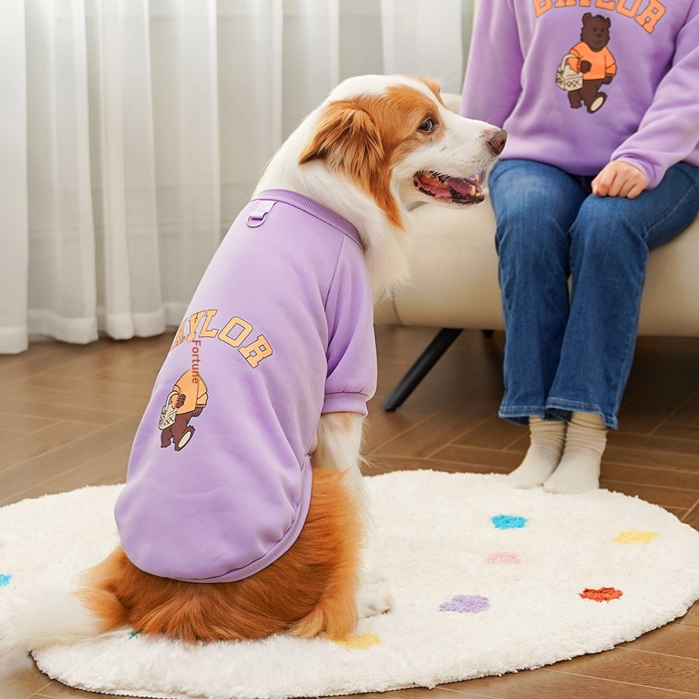 Fleece-Lined Parent-Child Pet Matching Set