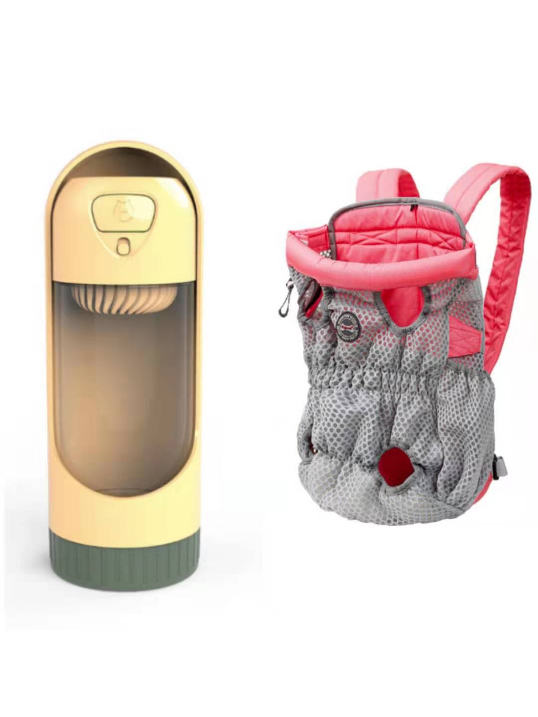 Hands-Free Pet Carrier Backpack | Breathable Mesh Travel Bag for Cats & Dogs