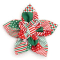 Americana Holiday Flower Pet Collar Attachment