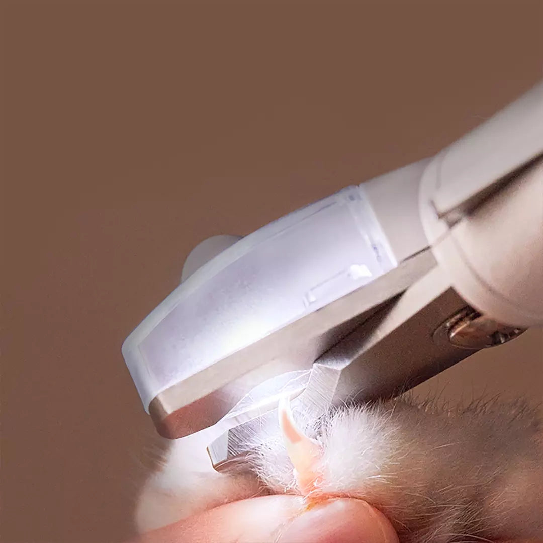 LED Pet Nail Clipper with Built-In Light | Dogs & Cats