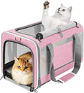 Soft-Sided Pet Travel Carrier | Up to 20 lbs | 5-Sided Mesh Ventilation