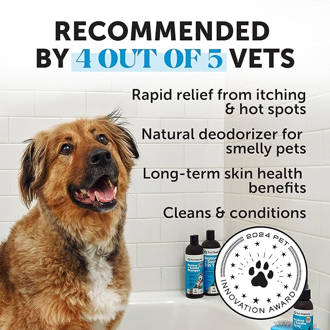 Restore + Soothe 2-in-1 Shampoo & Conditioner for Dogs & Cats