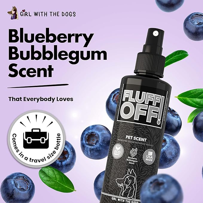 Blueberry Bubblegum Pet Cologne Spray | 8 oz – For Dogs & Cats
