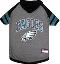 NFL Philadelphia Eagles Dog Hoodie Tee — Officially Licensed Pet Sweatshirt (XS–L)