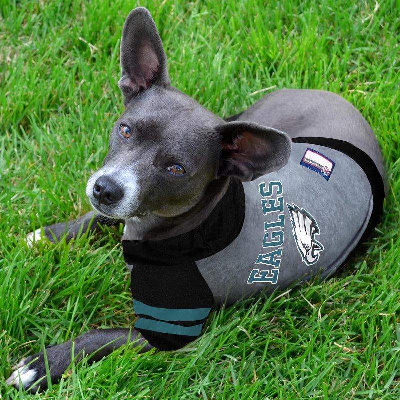 NFL Philadelphia Eagles Dog Hoodie Tee — Officially Licensed Pet Sweatshirt (XS–L)