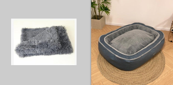 Cozy Dog Sleeping Bag Bed | Warm Soft Puppy Kennel Cushion