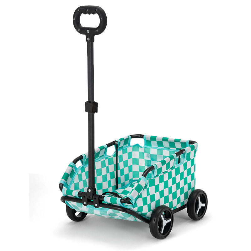 Luxury Foldable Pet Stroller – Portable Outdoor Pram for Dogs & Cats