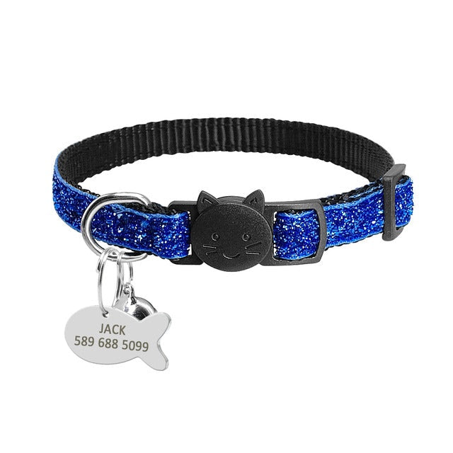 The Flauntly Paws Bling Collar — Breakaway Safety Collar for Cats & Kittens