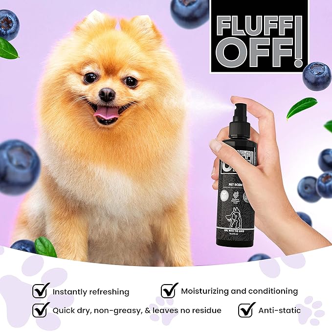 Blueberry Bubblegum Pet Cologne Spray | 8 oz – For Dogs & Cats
