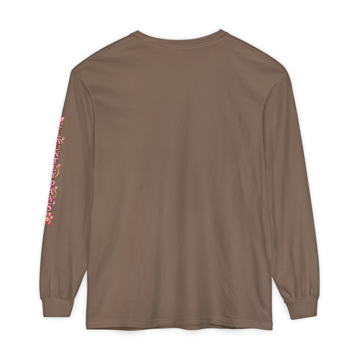 Garment-Dyed Long Sleeve Tee | Flauntly Paws