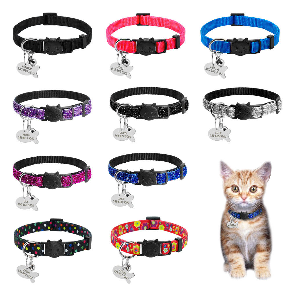 The Flauntly Paws Bling Collar — Breakaway Safety Collar for Cats & Kittens
