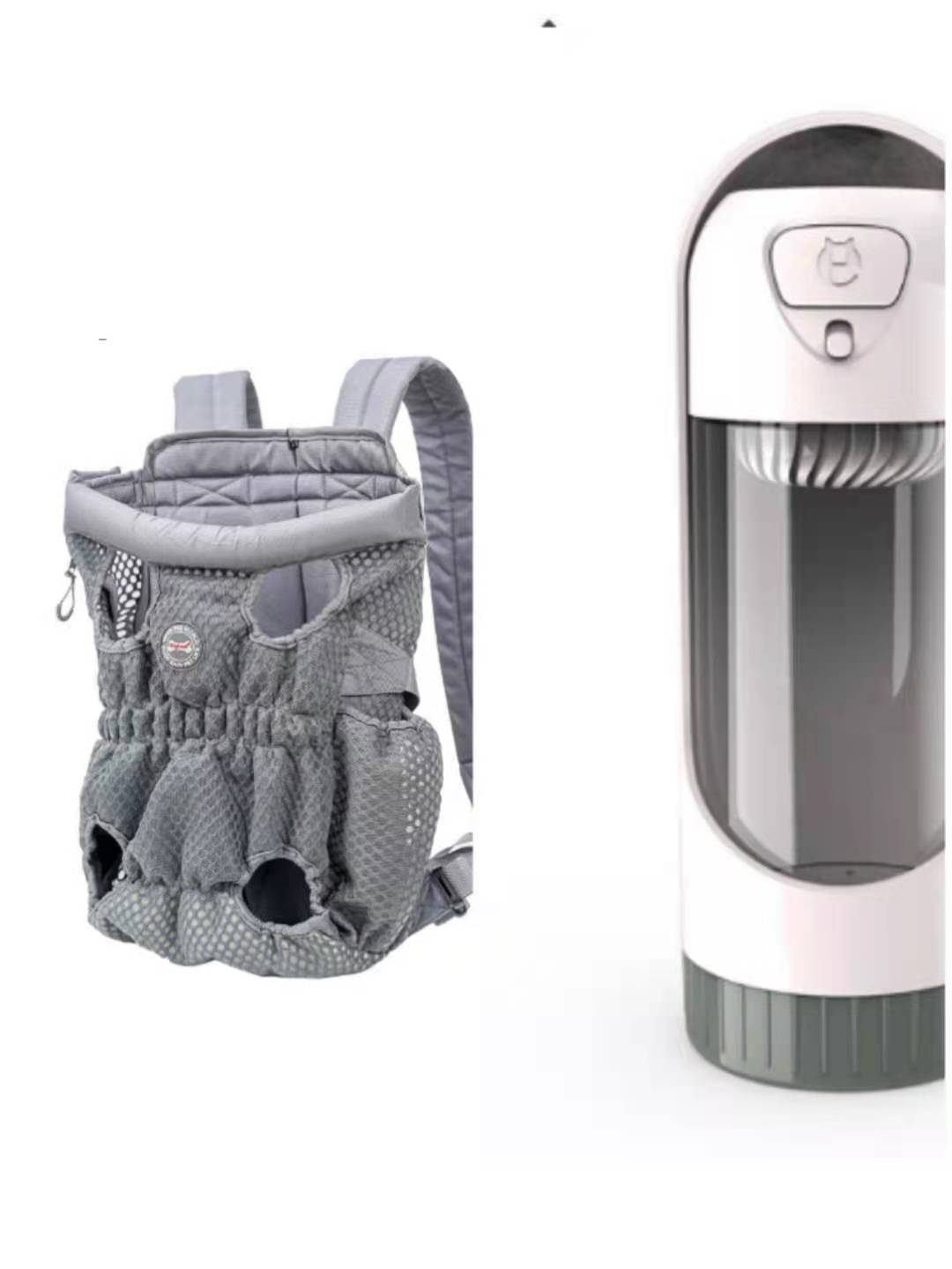 Hands-Free Pet Carrier Backpack | Breathable Mesh Travel Bag for Cats & Dogs