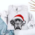 Bull Mastiff Santa Christmas Sweatshirt