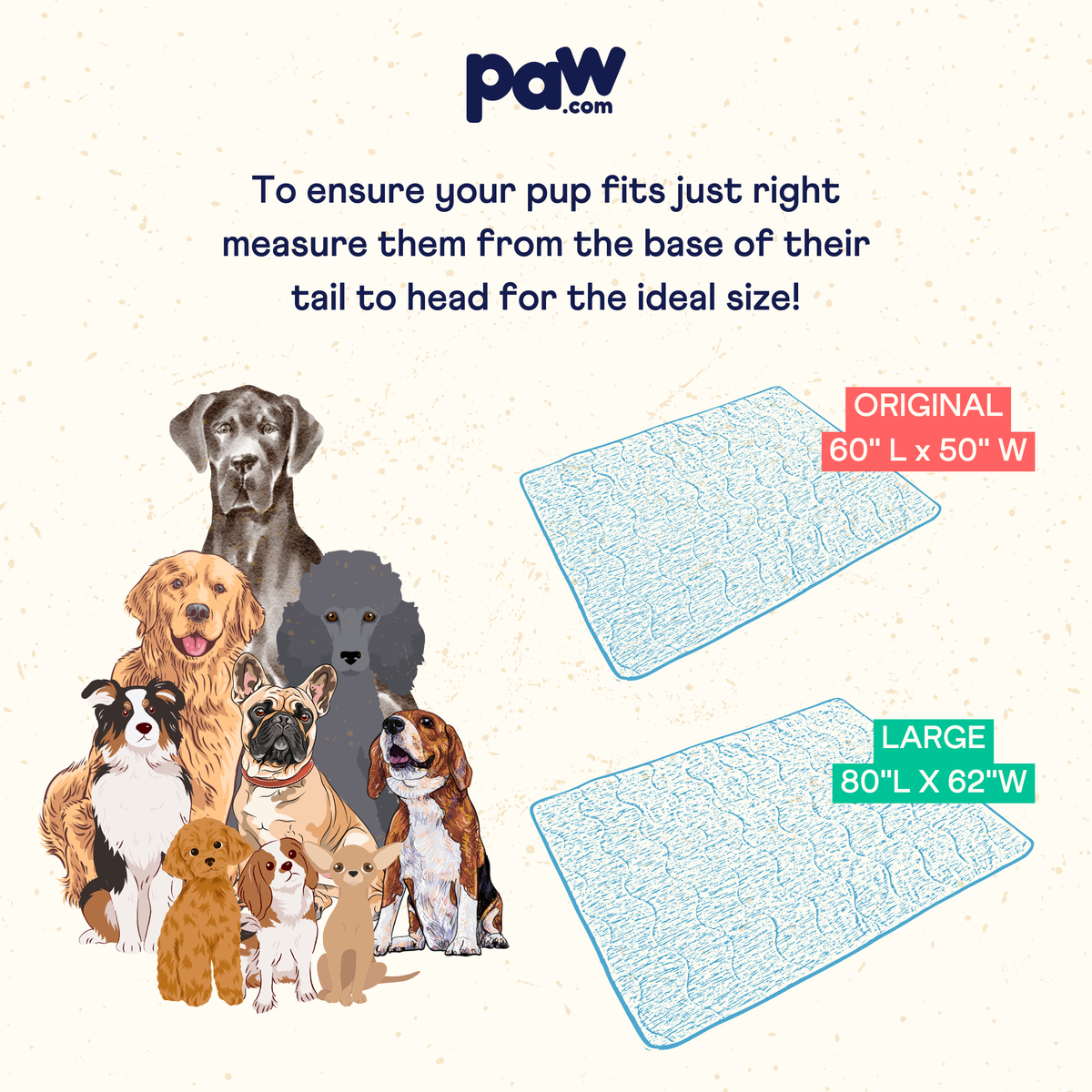PupChill™ Cooling Waterproof Dog Blanket — Arctic Sand