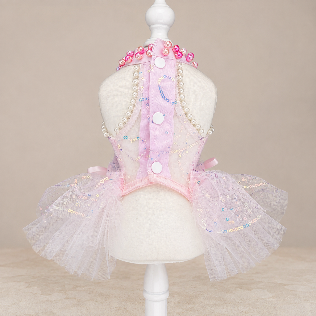 Flauntly Paws Butterfly Tulle Dress for Dogs & Cats