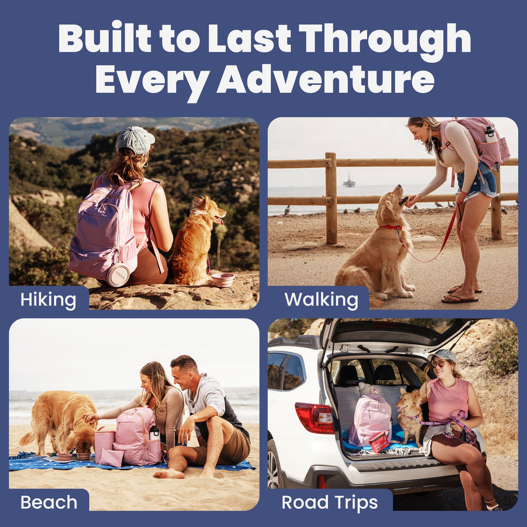 The Original Doggy Bag™ | 6-Piece Dog Supply Backpack | Carry-On Approved