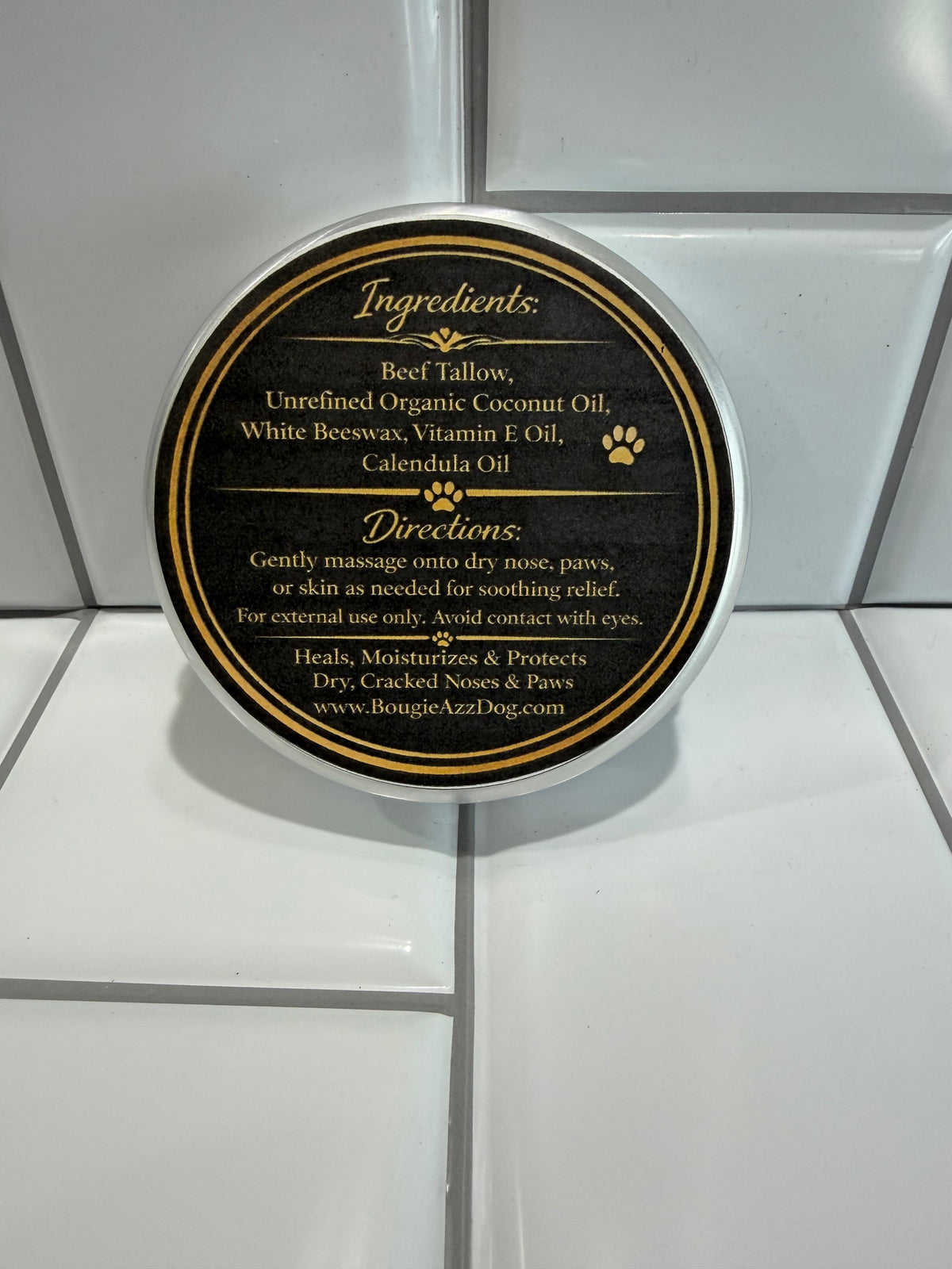 Bougie Balm – Beef Tallow Nose & Paw Balm