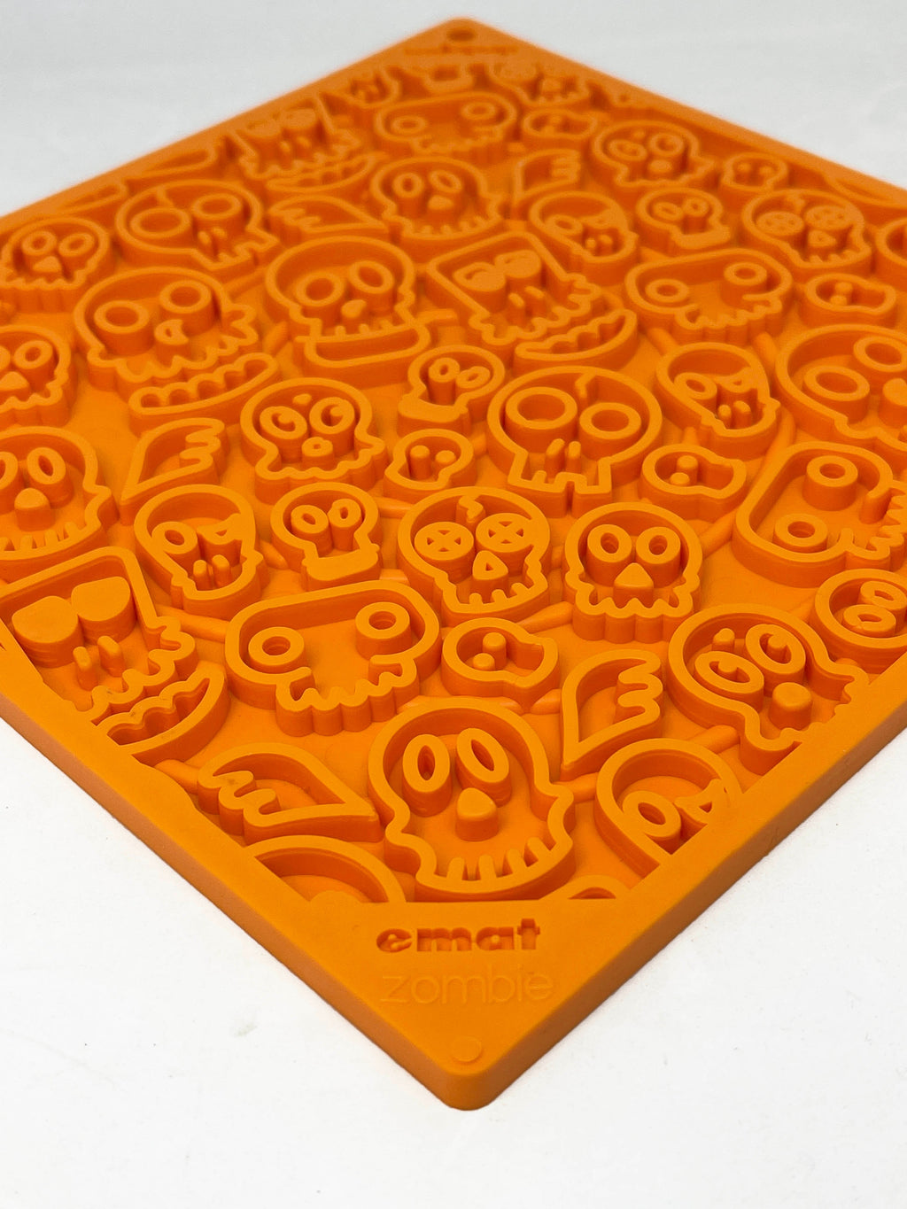 SodaPup Zombie eMat — Halloween Enrichment Lick Mat for Dogs & Cats