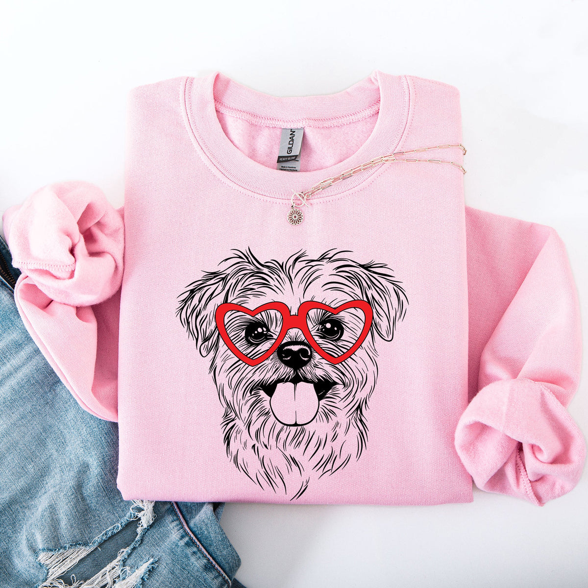 Valentine's Maltese Love Sweatshirt