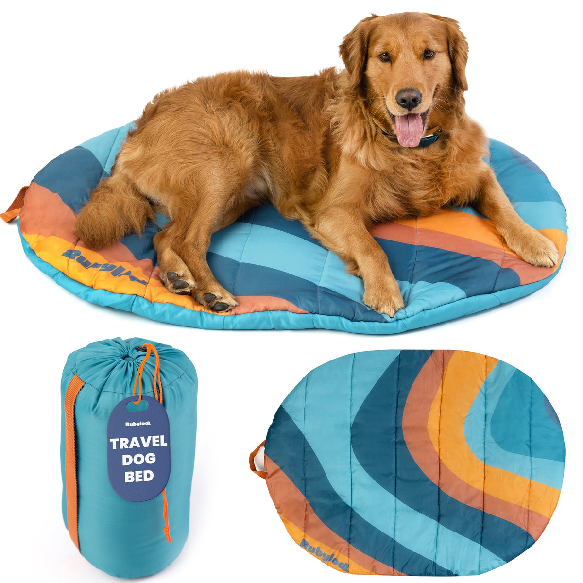 Foldable Travel Dog Bed | Packable, Water-Resistant | Small, Medium & Large