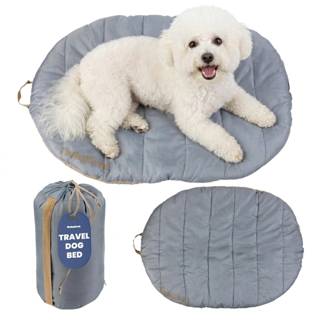 Foldable Travel Dog Bed | Packable, Water-Resistant | Small, Medium & Large