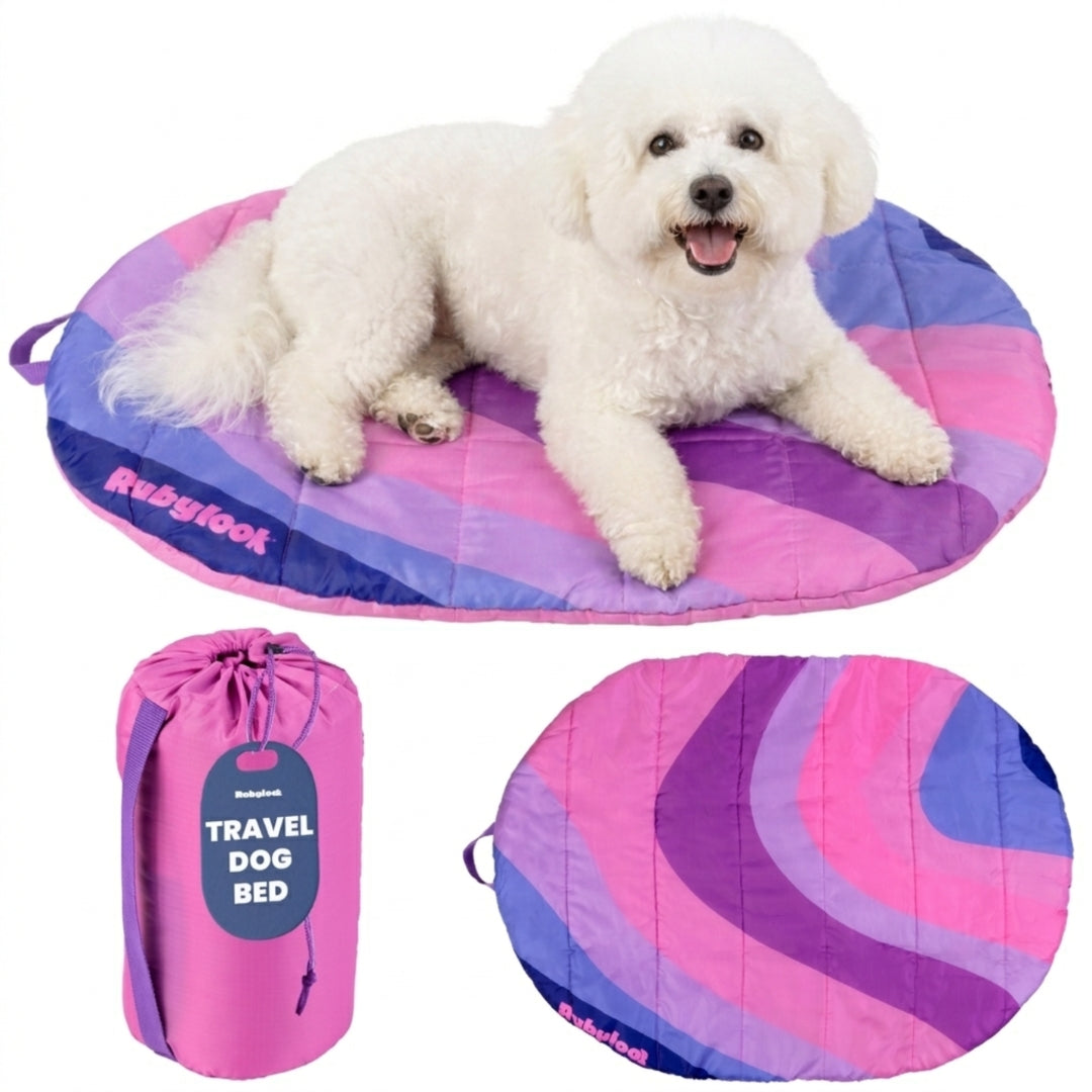 Foldable Travel Dog Bed | Packable, Water-Resistant | Small, Medium & Large